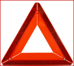 car warning triangle